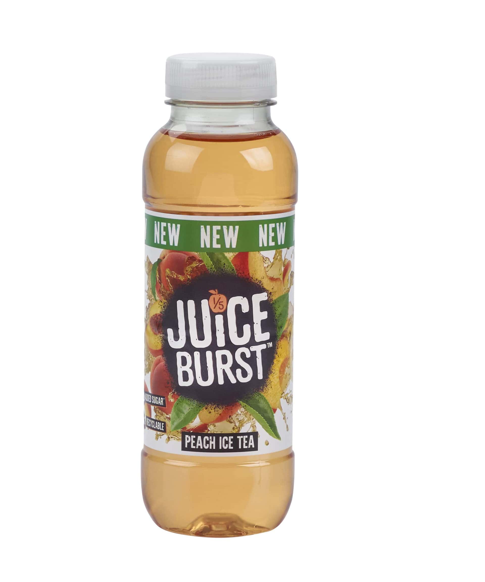 Our brandnew Juice Burst Peach Ice Tea is now available! Purity
